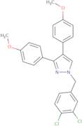 1-(3,4-Dichlorobenzyl)-3,4-bis(4-methoxyphenyl)-1H-pyrazole