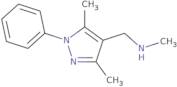 [(3,5-Dimethyl-1-phenyl-1H-pyrazol-4-yl)methyl](methyl)amine