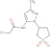 2-Chloro-N-[1-(1,1-dioxo-1λ6-thiolan-3-yl)-3-methyl-1H-pyrazol-5-yl]acetamide