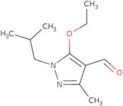 5-Ethoxy-3-methyl-1-(2-methylpropyl)-1H-pyrazole-4-carbaldehyde