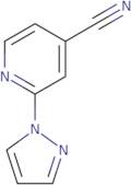 2-(1H-Pyrazol-1-yl)pyridine-4-carbonitrile