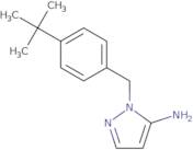 1-[(4-tert-Butylphenyl)methyl]-1H-pyrazol-5-amine