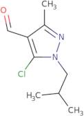 5-Chloro-3-methyl-1-(2-methylpropyl)-1H-pyrazole-4-carbaldehyde