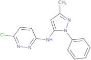 6-Chloro-N-(3-methyl-1-phenyl-1H-pyrazol-5-yl)pyridazin-3-amine