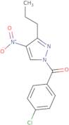 1-(4-Chlorobenzoyl)-4-nitro-3-propyl-1H-pyrazole