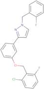 3-{3-[(2-Chloro-6-fluorobenzyl)oxy]phenyl}-1-(2-fluorobenzyl)-1H-pyrazole