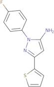 1-(4-Fluorophenyl)-3-(thiophen-2-yl)-1H-pyrazol-5-amine