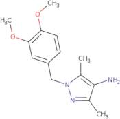 1-[(3,4-Dimethoxyphenyl)methyl]-3,5-dimethyl-1H-pyrazol-4-amine