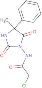 2-Chloro-N-(4-methyl-2,5-dioxo-4-phenylimidazolidin-1-yl)acetamide