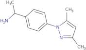 1-[4-(3,5-Dimethyl-1H-pyrazol-1-yl)phenyl]ethan-1-amine