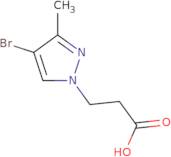 3-(4-Bromo-3-methyl-1H-pyrazol-1-yl)propanoic acid