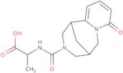 (2S)-2-{[(1S,9S)-6-Oxo-7,11-diazatricyclo[7.3.1.0,2,7]trideca-2,4-diene-11-carbonyl]amino}propanoi…