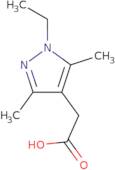 2-(1-Ethyl-3,5-dimethyl-1H-pyrazol-4-yl)acetic acid