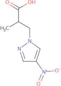 2-Methyl-3-(4-nitro-1H-pyrazol-1-yl)propanoic acid