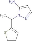 1-[1-(Thiophen-2-yl)ethyl]-1H-pyrazol-5-amine