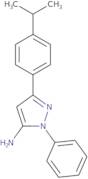 1-Phenyl-3-[4-(propan-2-yl)phenyl]-1H-pyrazol-5-amine