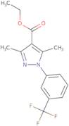 Ethyl 3,5-dimethyl-1-[3-(trifluoromethyl)phenyl]-1H-pyrazole-4-carboxylate