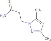 3-(3,5-Dimethyl-1H-pyrazol-1-yl)propanethioamide