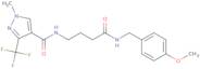 N-{4-[(4-Methoxybenzyl)amino]-4-oxobutyl}-1-methyl-3-(trifluoromethyl)-1H-pyrazole-4-carboxamide