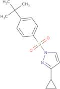 1-(4-tert-Butylbenzenesulfonyl)-3-cyclopropyl-1H-pyrazole