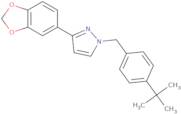 3-(1,3-Benzodioxol-5-yl)-1-[4-(tert-butyl)benzyl]-1H-pyrazole