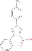 1-(4-Methylphenyl)-3-phenyl-1H-pyrazole-4-carboxylic acid