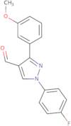 1-(4-Fluorophenyl)-3-(3-methoxyphenyl)-1H-pyrazole-4-carbaldehyde