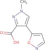 1-Methyl-4-(1,2-oxazol-5-yl)-1H-pyrazole-3-carboxylic acid