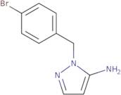 1-[(4-Bromophenyl)methyl]-1H-pyrazol-5-amine