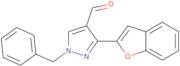 3-(1-Benzofuran-2-yl)-1-benzyl-1H-pyrazole-4-carbaldehyde