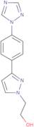 2-{3-[4-(1H-1,2,4-Triazol-1-yl)phenyl]-1H-pyrazol-1-yl}-1-ethanol