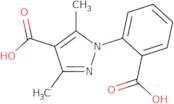 1-(2-Carboxyphenyl)-3,5-dimethyl-1H-pyrazole-4-carboxylic acid