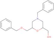 ((2S,6R)-4-Benzyl-6-(benzyloxymethyl)morpholin-2-yl)methanol