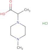 (R)-2-(4-Methylpiperazin-1-yl)propanoic acid hydrochloride