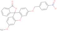 3'-Methoxy-6'-[(4-nitrophenyl)methoxy]-spiro[isobenzofuran-1(3H),9'-[9H]xanthen]-3-one