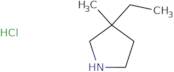 3-Ethyl-3-methylpyrrolidine hydrochloride