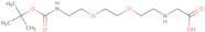 2-({2-[2-(2-{[(tert-Butoxy)carbonyl]amino}ethoxy)ethoxy]ethyl}amino)acetic acid