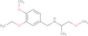 (3-Ethoxy-4-methoxybenzyl)(2-methoxy-1-methylethyl)amine