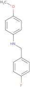 N-[(4-Fluorophenyl)methyl]-4-methoxyaniline