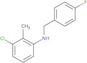 3-Chloro-N-(4-fluorobenzyl)-2-methylaniline