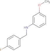 N-(4-Fluorobenzyl)-3-methoxyaniline