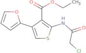 Ethyl 2-(2-chloroacetamido)-4-(furan-2-yl)thiophene-3-carboxylate