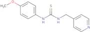 ((4-Methoxyphenyl)amino)((4-pyridylmethyl)amino)methane-1-thione