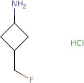 (1S,3S)-3-(Fluoromethyl)cyclobutan-1-amine hydrochloride