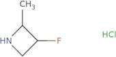 (2S,3R)-3-Fluoro-2-methylazetidine hydrochloride