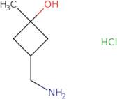 Trans-3-hydroxy-3-methylcyclobutane-1-methamine hydrochloride