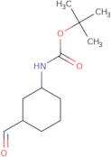 tert-Butyl N-[(1R,3R)-3-formylcyclohexyl]carbamate