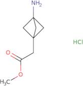 Methyl 2-{3-aminobicyclo[1.1.1]pentan-1-yl}acetate hydrochloride