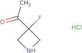 1-(3-Fluoroazetidin-3-yl)ethanone hydrochloride