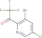 1-(3-Bromo-5-chloropyridin-2-yl)-2,2,2-trifluoroethanone